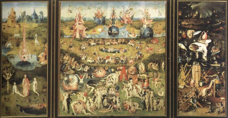Hieronymus Bosch garden of earthly delights Germany oil painting art